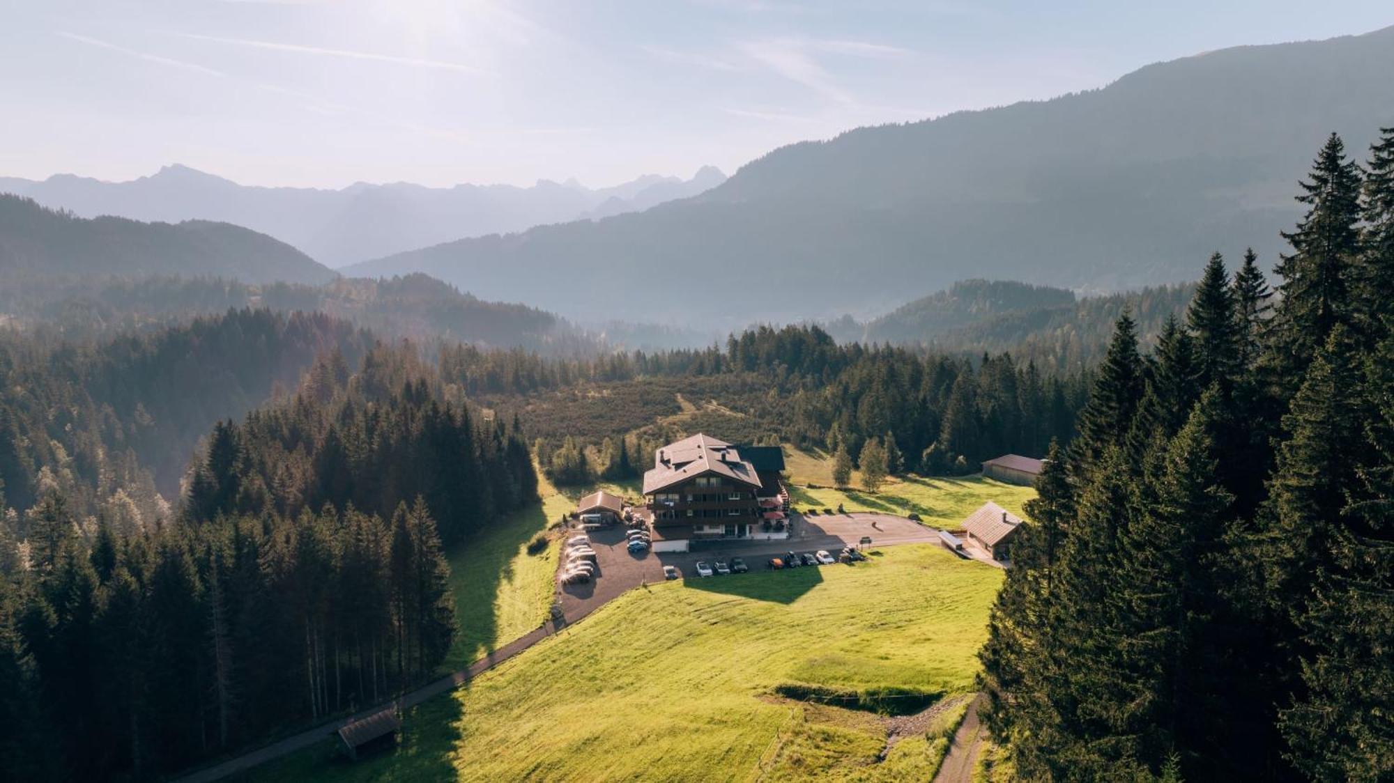 Hotel Alpengasthof Hoernlepass Riezlern Exterior foto